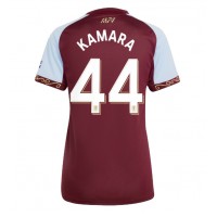 Aston Villa Boubacar Kamara #44 Domáci Ženy futbalový dres 2025-26 Krátky Rukáv
